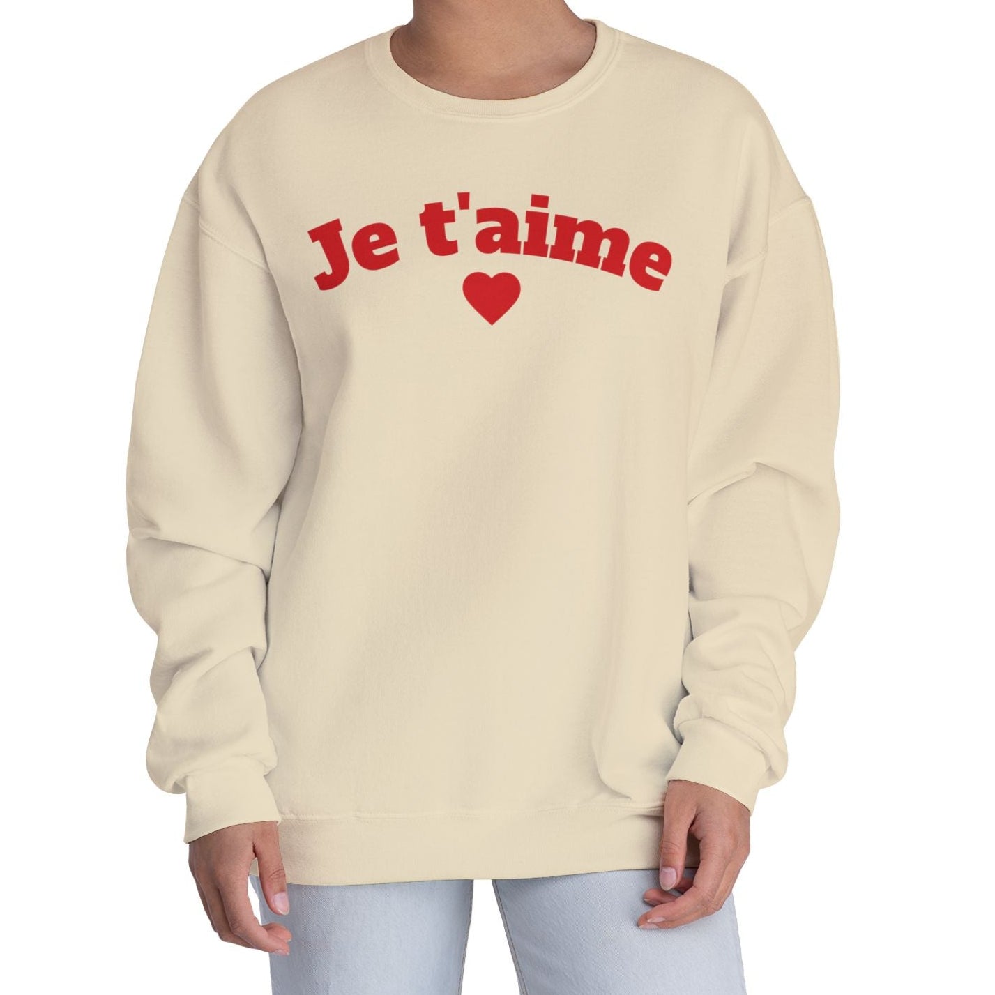 Je t'aime Sweatshirt