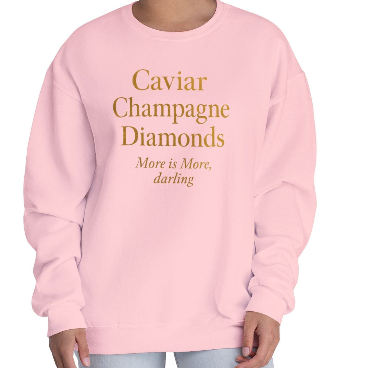 Caviar Champagne Sweatshirt