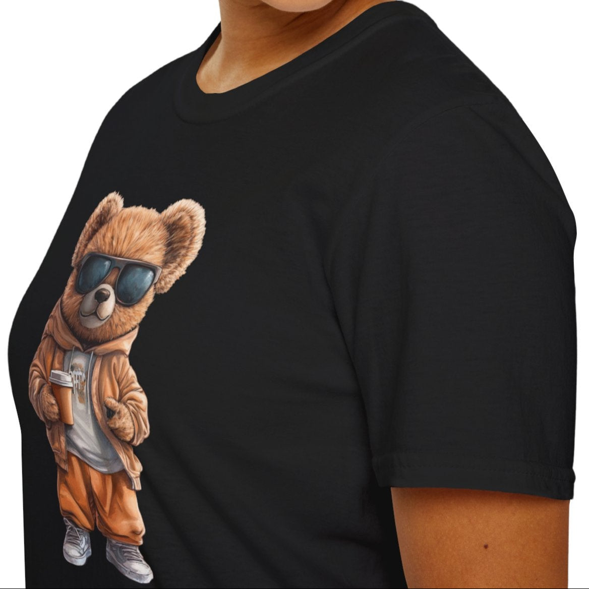 Coffee Time Bear Tee