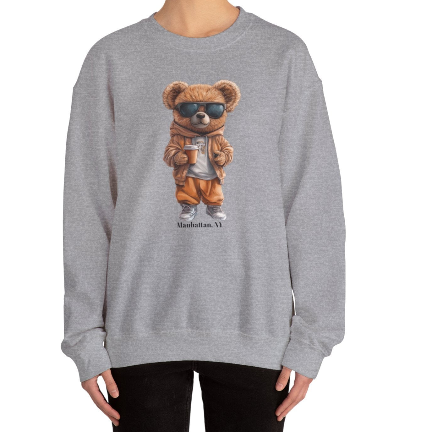 Coffee Time Bear Sweatshirt
