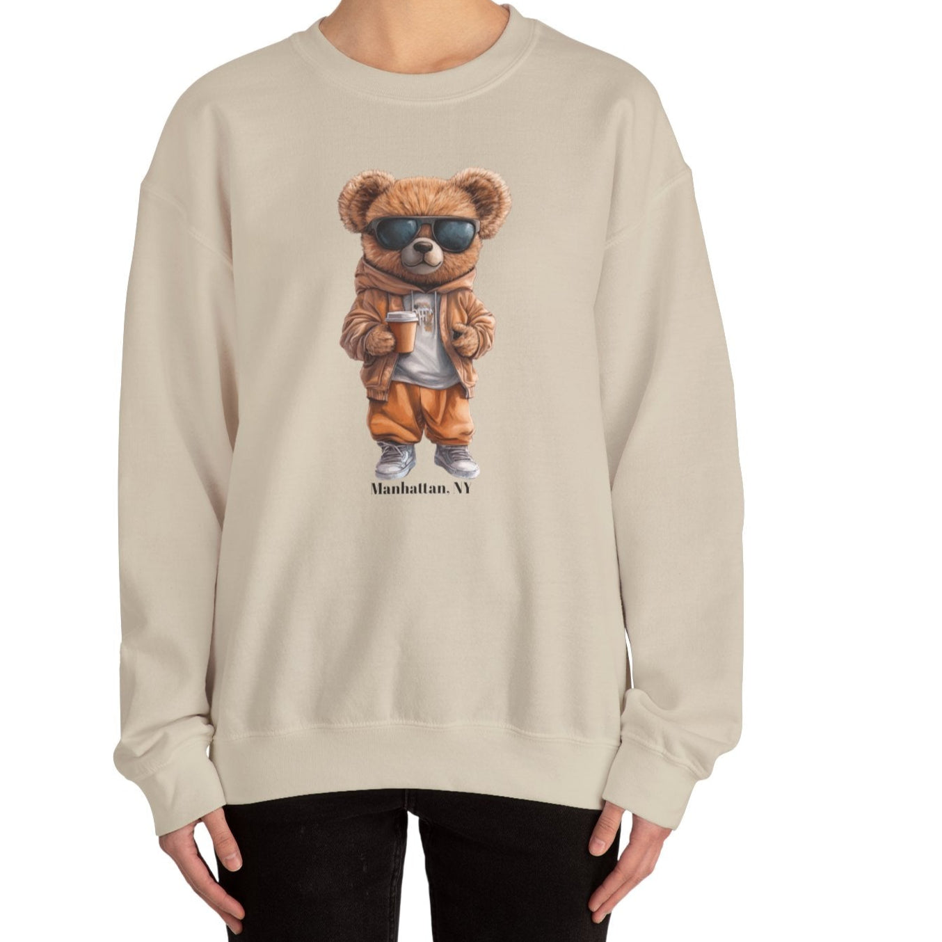 Coffee Time Bear Sweatshirt