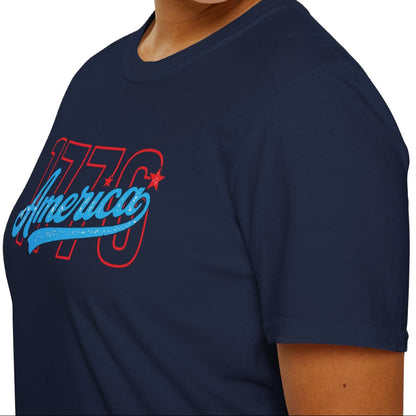 1776 America Retro Tee