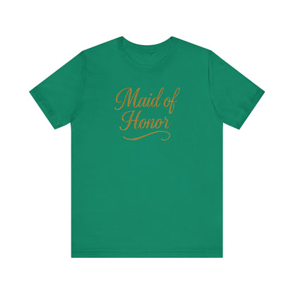 Gold Maid of Honor Tee