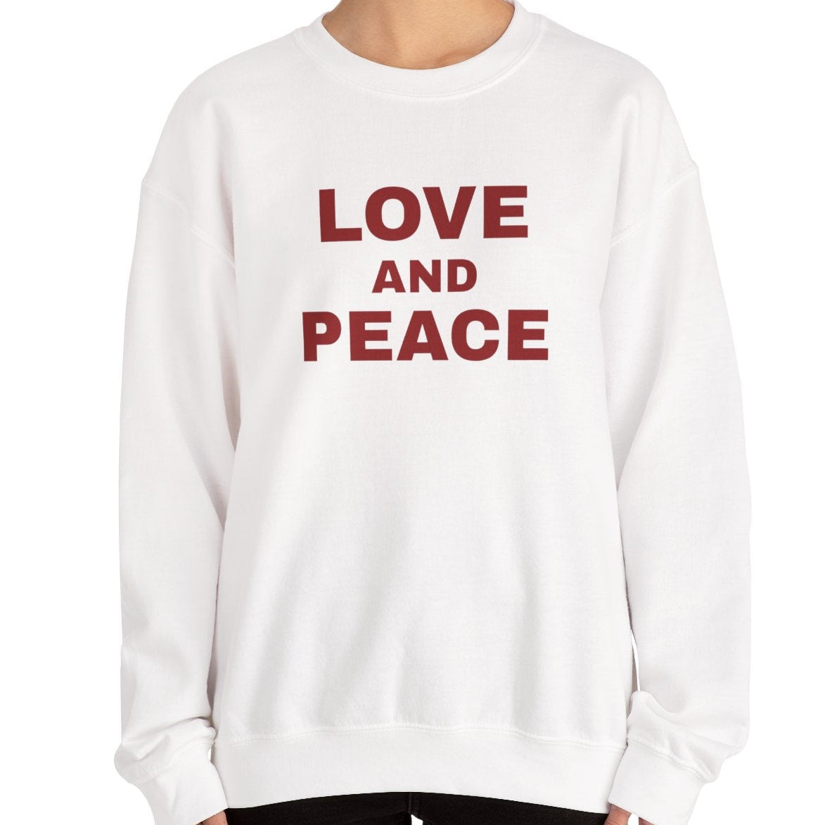 Love and Peace Sweatshirt