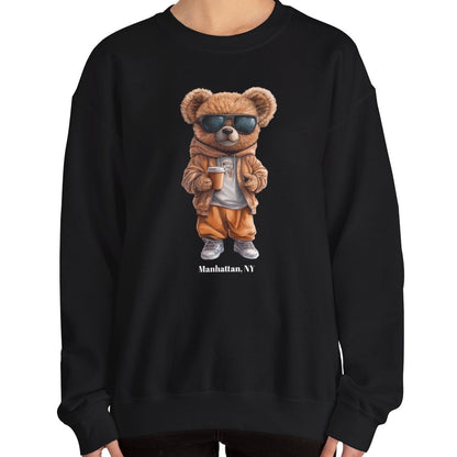 Coffee Time Bear Sweatshirt