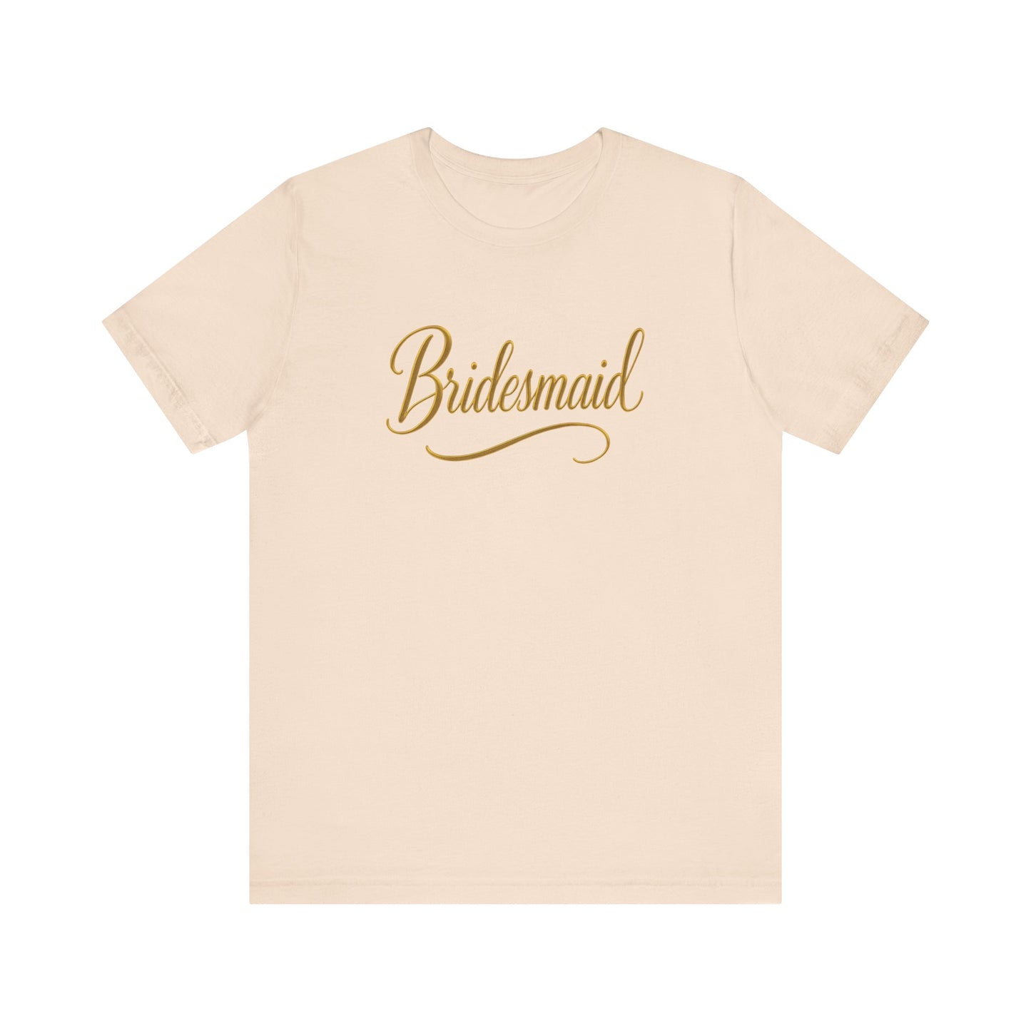 Gold Bridesmaid Tee