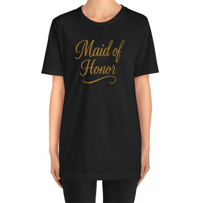 Gold Maid of Honor Tee