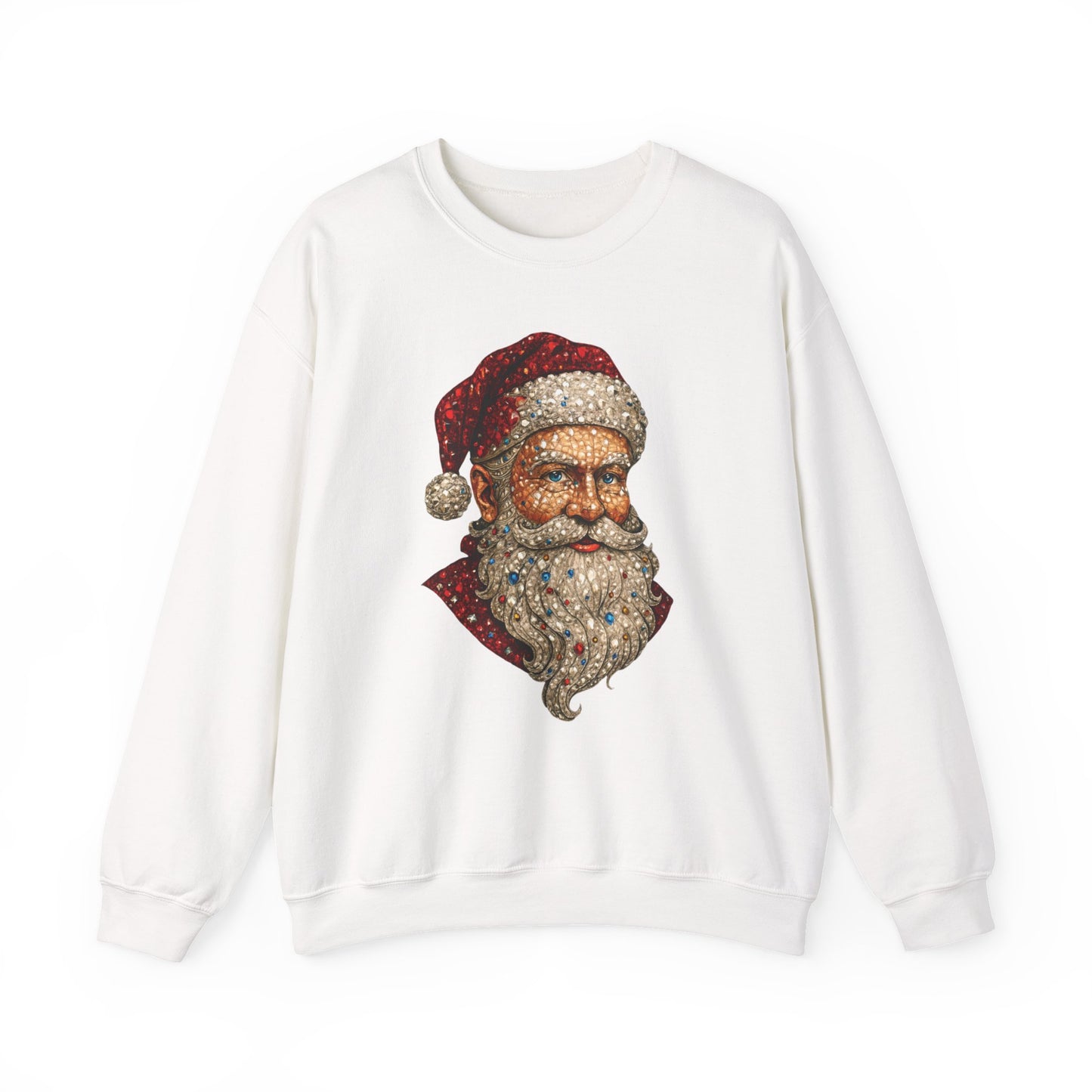 Faux Bling Santa Sweatshirt
