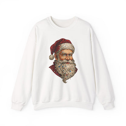 Faux Bling Santa Sweatshirt