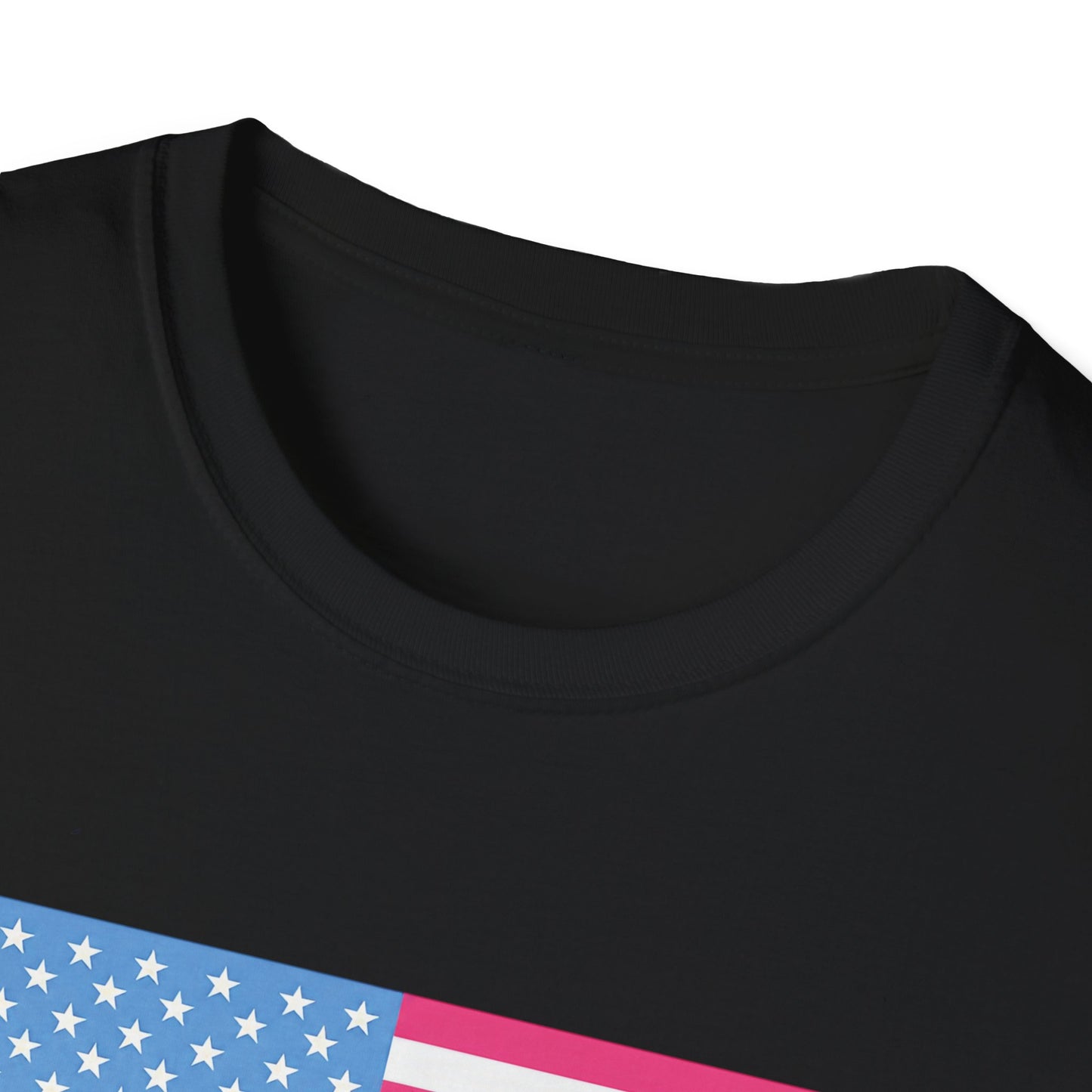 Pink & Blue American Tee