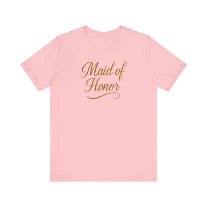 Gold Maid of Honor Tee