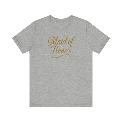 Gold Maid of Honor Tee