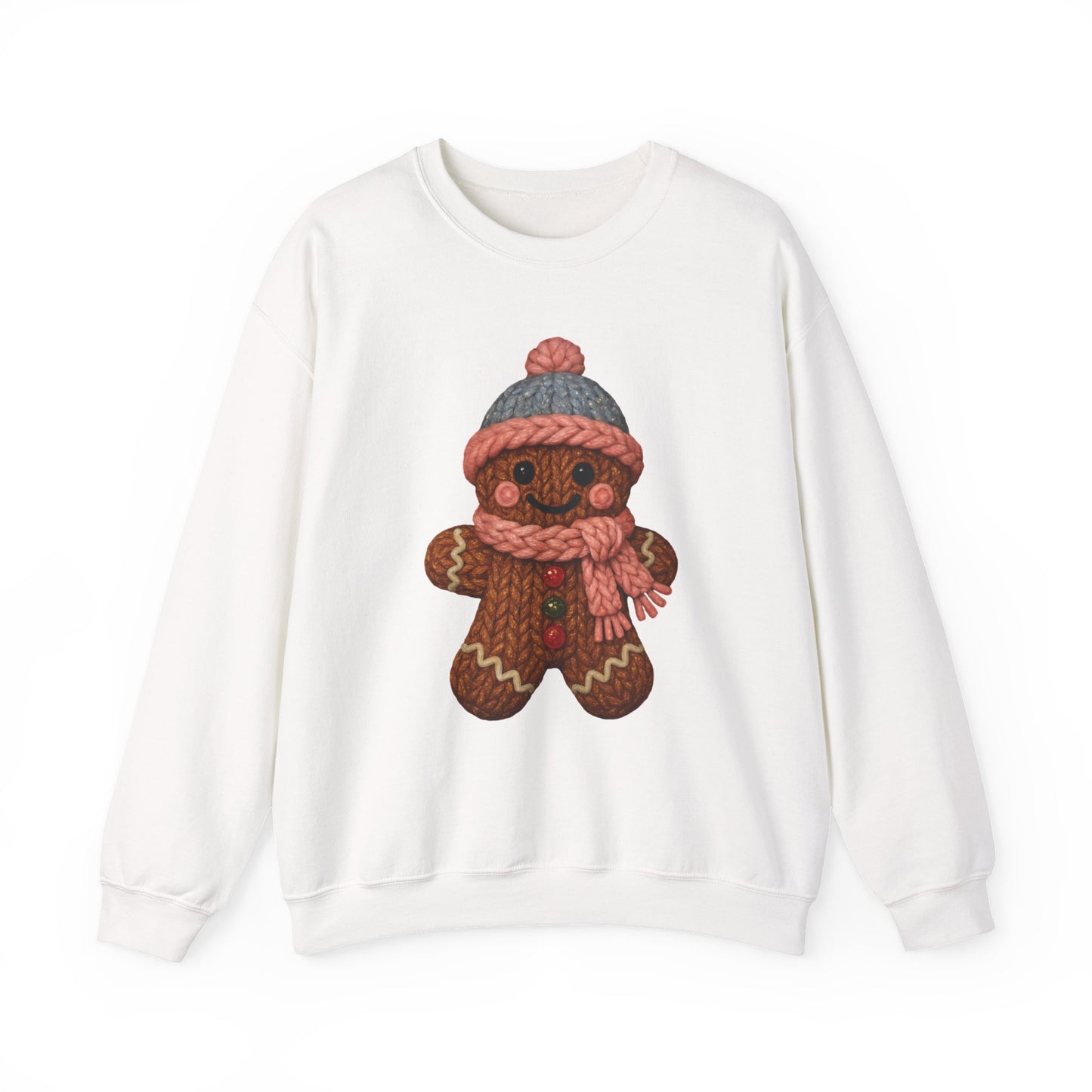 Faux Knit Gingerbread Sweatshirt