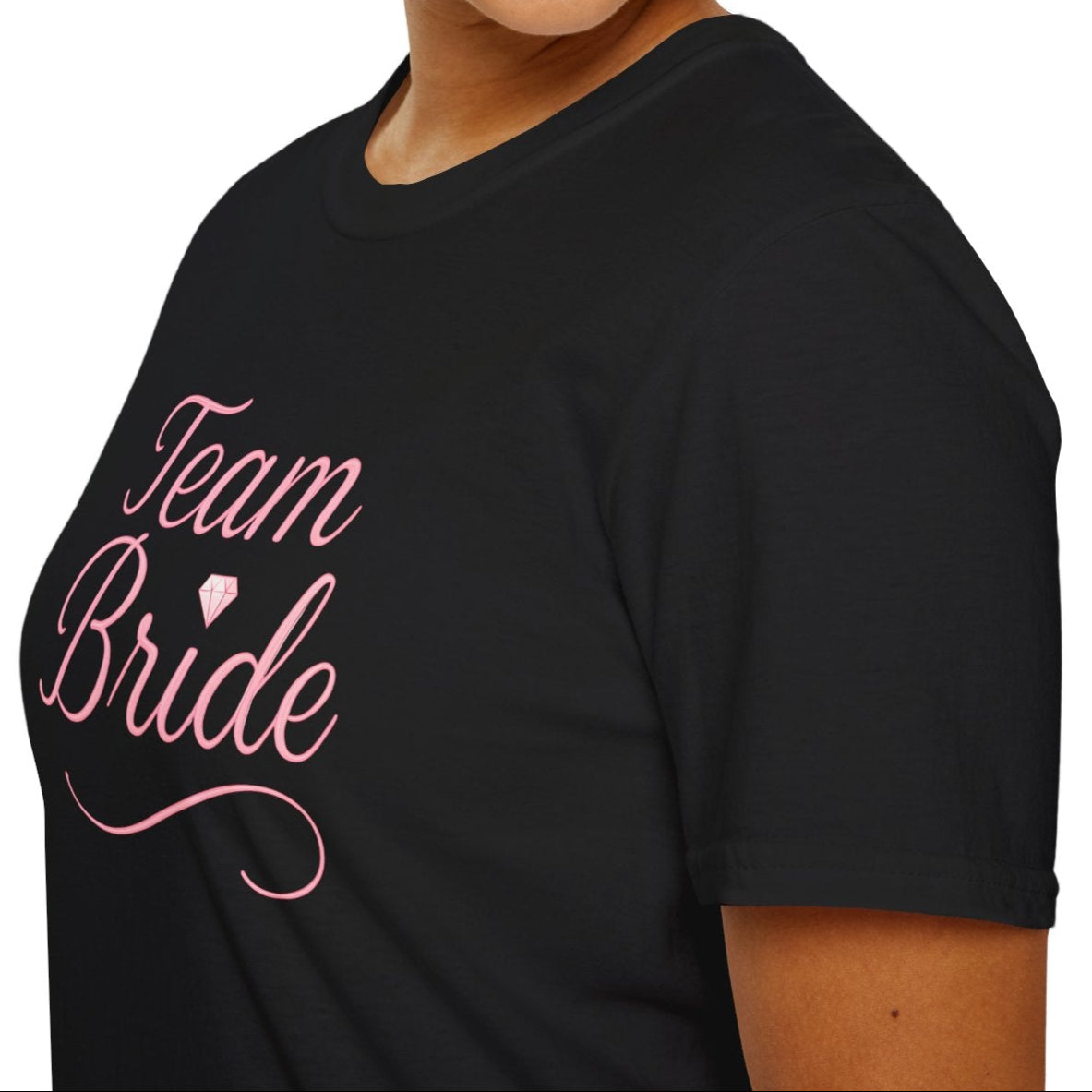 Pink Team Bride Tee