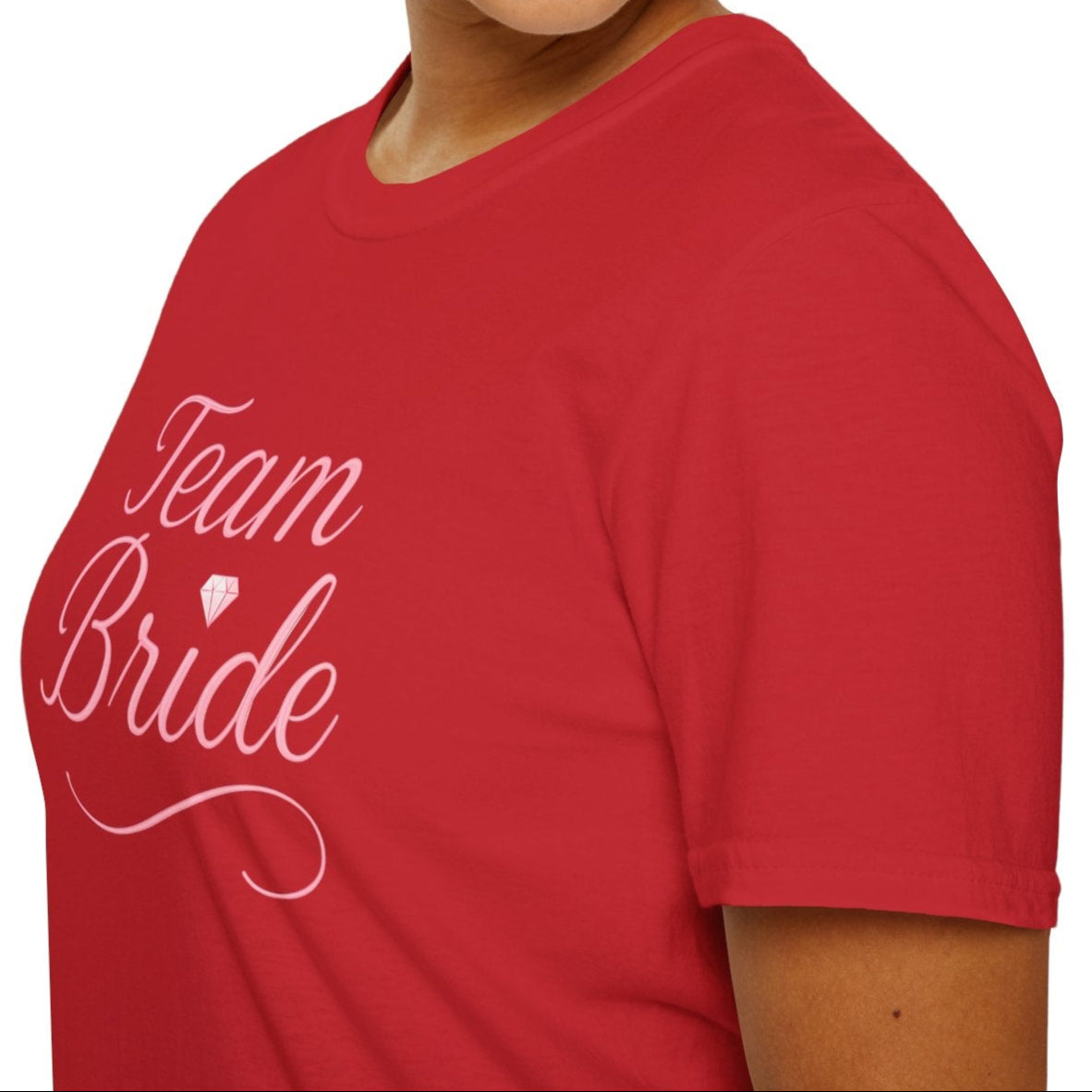 Pink Team Bride Tee