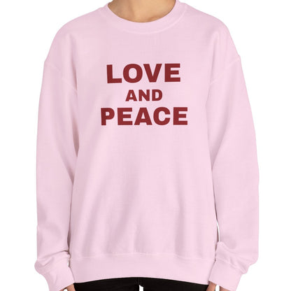 Love and Peace Sweatshirt