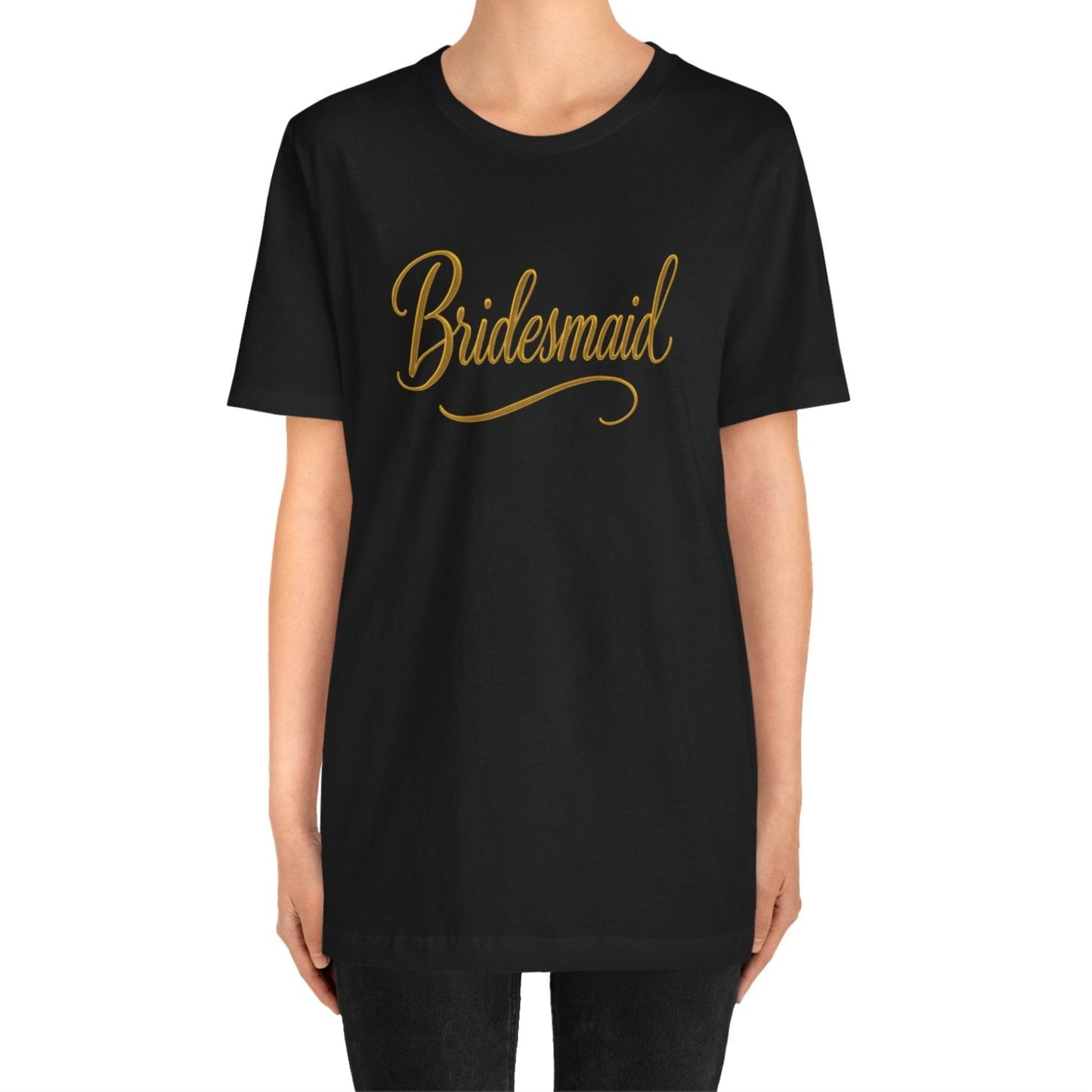 Gold Bridesmaid Tee