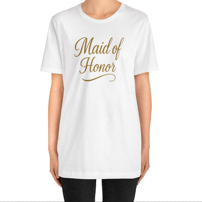 Gold Maid of Honor Tee