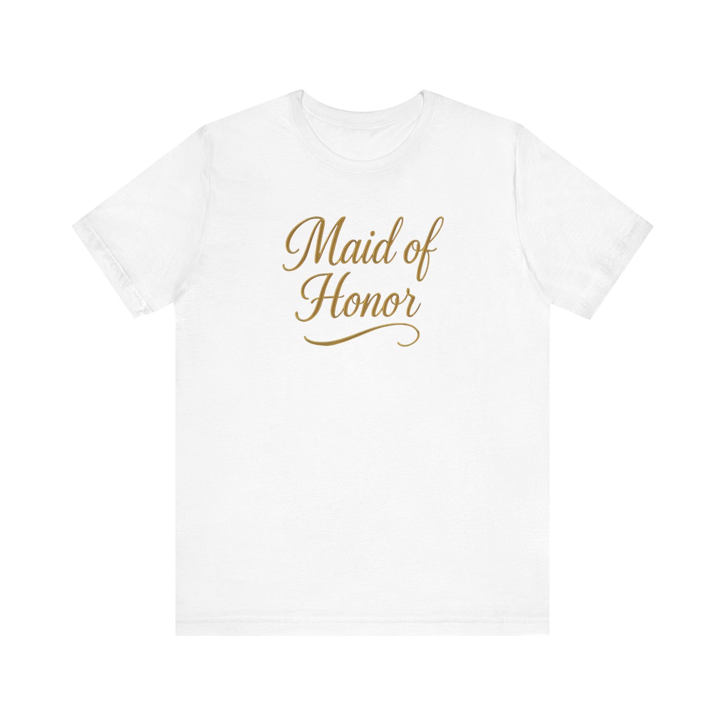 Gold Maid of Honor Tee