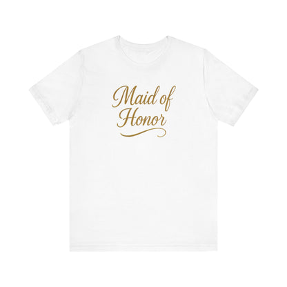 Gold Maid of Honor Tee