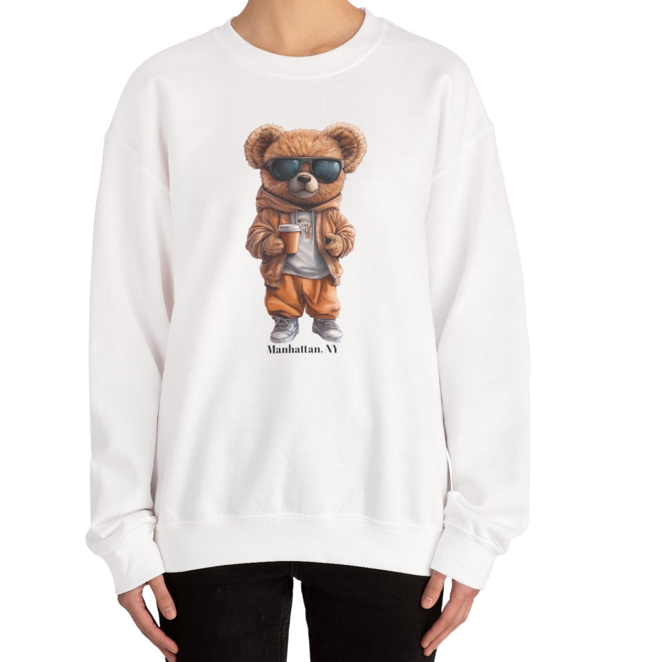 Coffee Time Bear Sweatshirt
