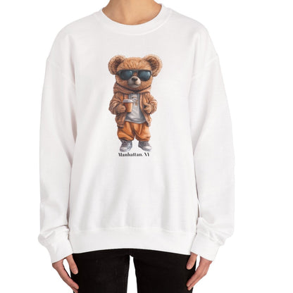 Coffee Time Bear Sweatshirt
