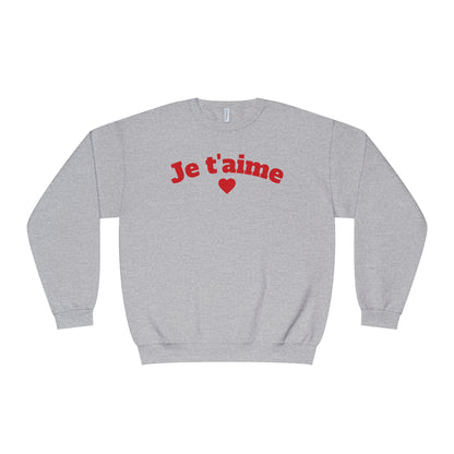 Je t'aime Sweatshirt