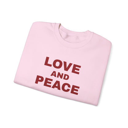 Love and Peace Sweatshirt