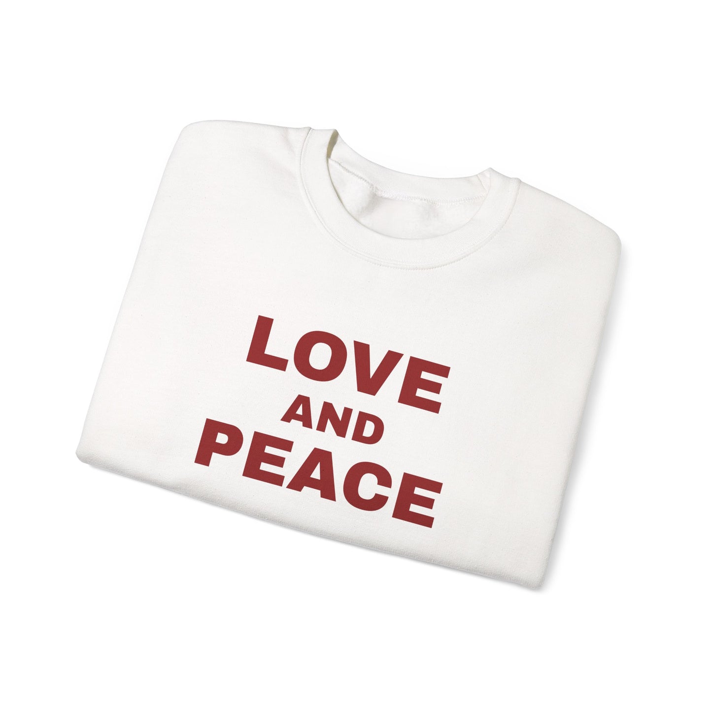 Love and Peace Sweatshirt