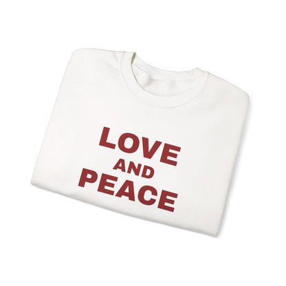 Love and Peace Sweatshirt