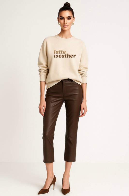 Latte Weather Sweatshirt