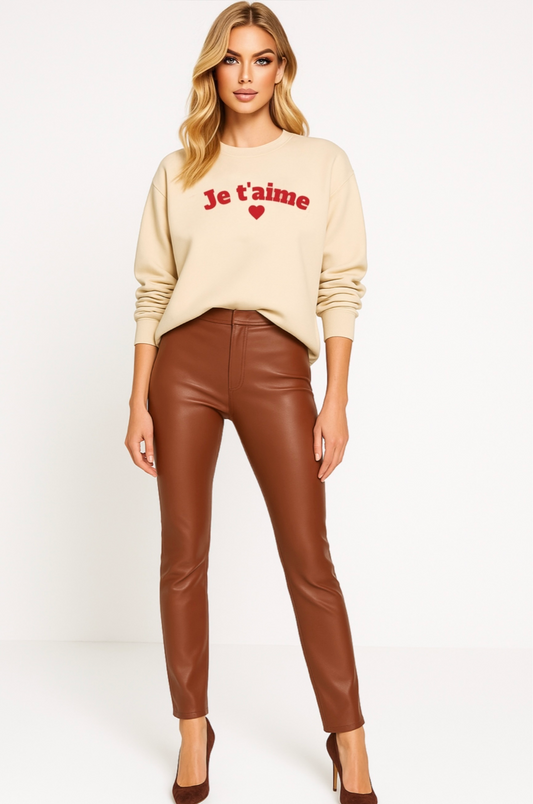 Je t'aime Sweatshirt