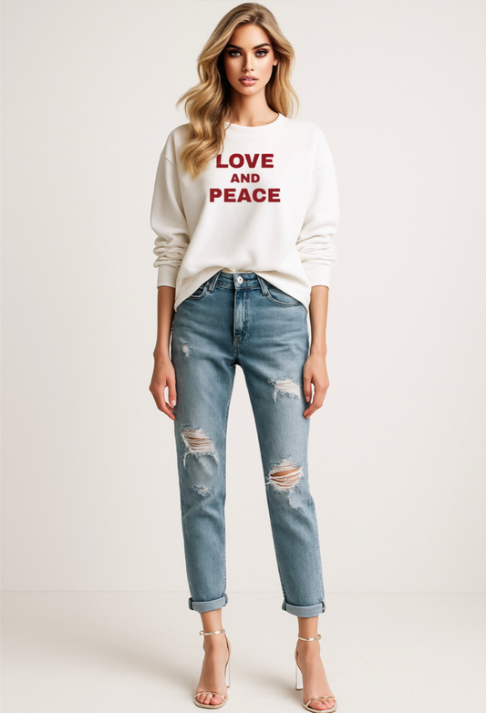Love and Peace Sweatshirt