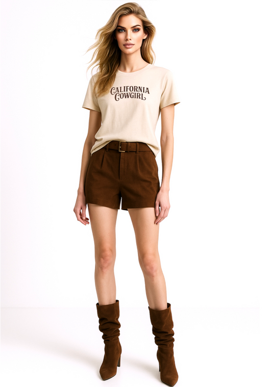 CA Cowgirl Tee