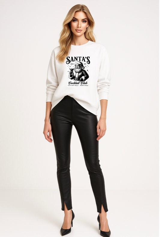 Santa's Cocktail Club Sweatshirt
