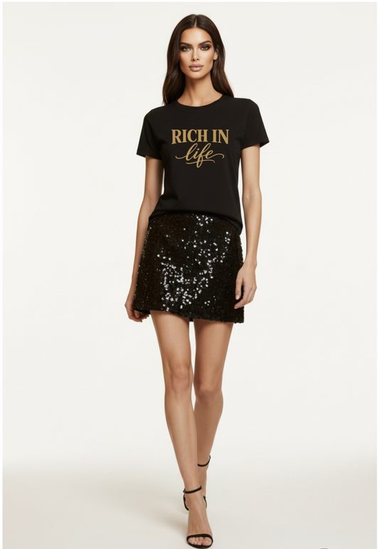 Rich In Life Tee