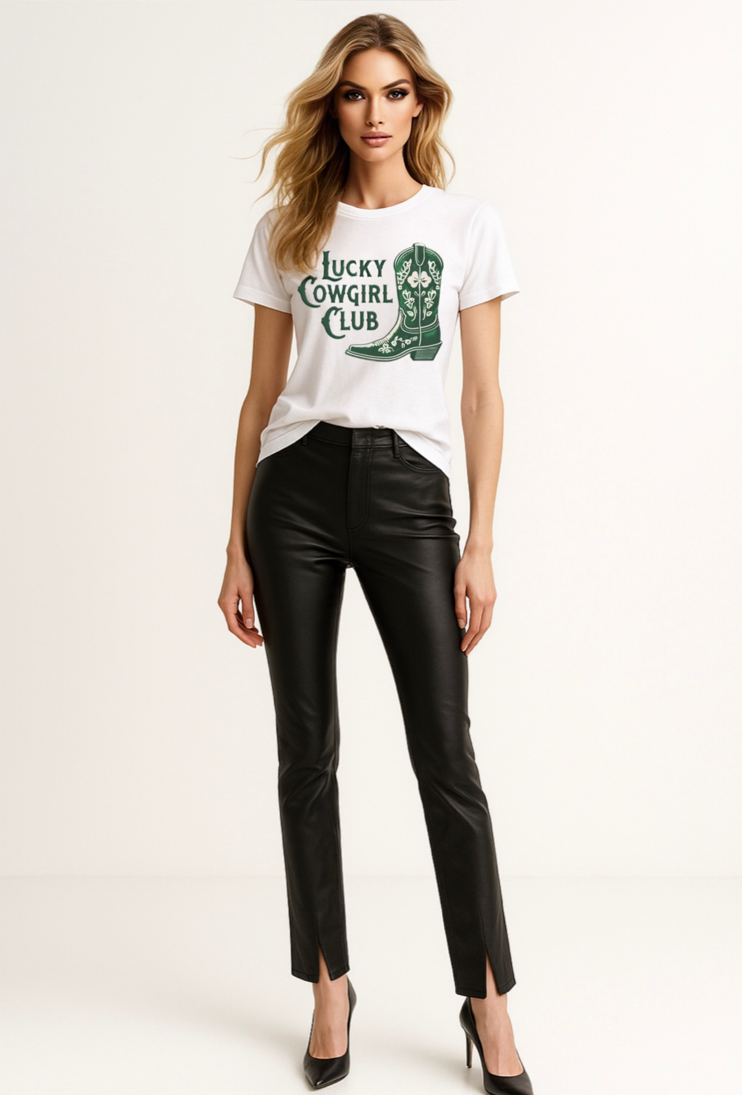 Lucky Cowgirl Club Tee