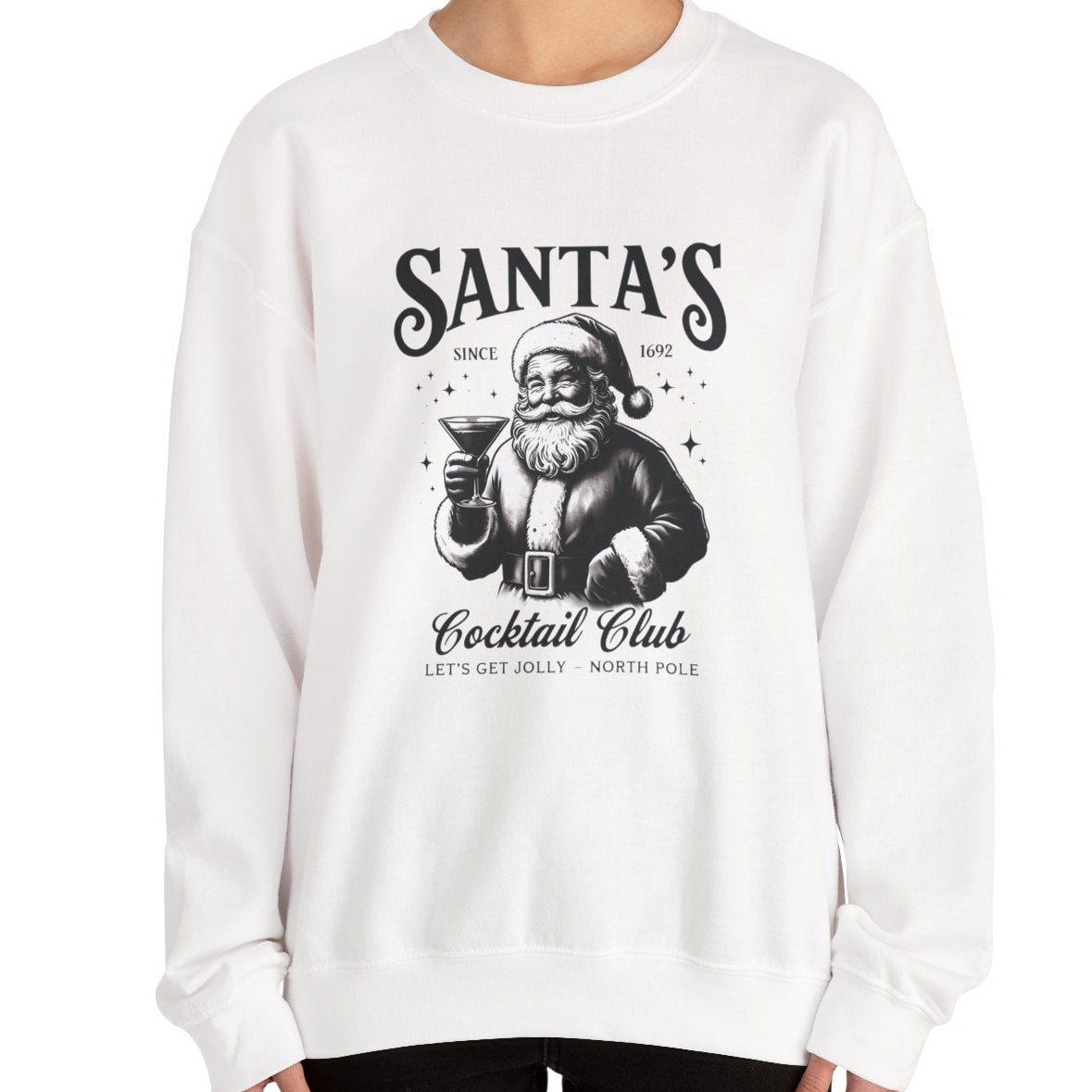 Santa's Cocktail Club Sweatshirt