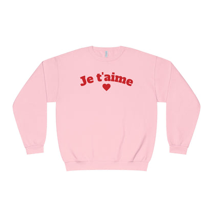 Je t'aime Sweatshirt