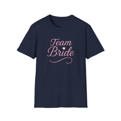 Pink Team Bride Tee