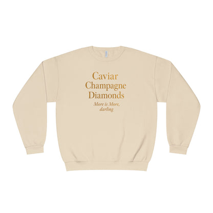 Caviar Champagne  Sweatshirt