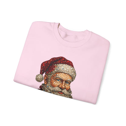 Faux Bling Santa Sweatshirt