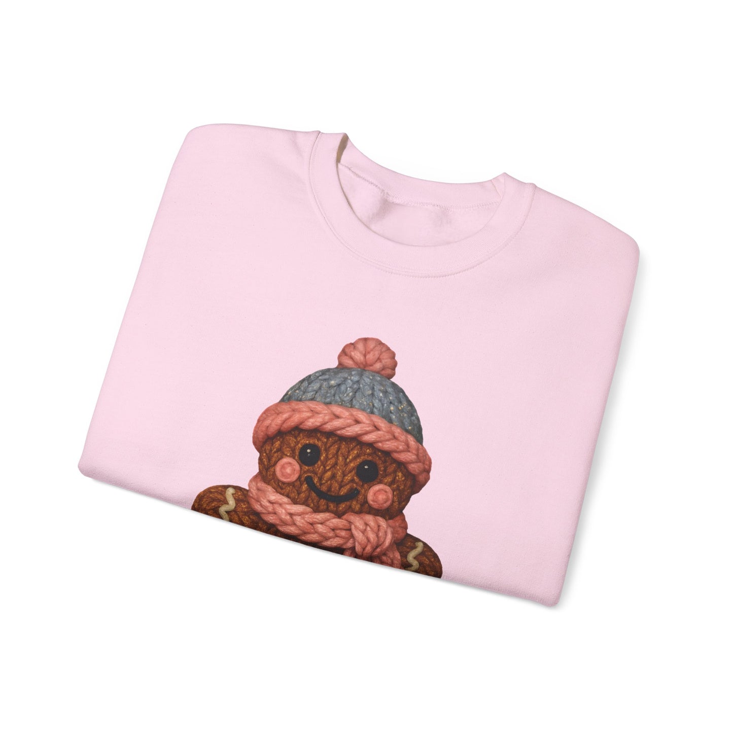 Faux Knit Gingerbread Sweatshirt