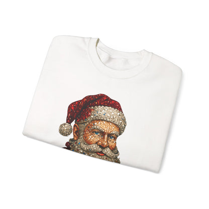 Faux Bling Santa Sweatshirt