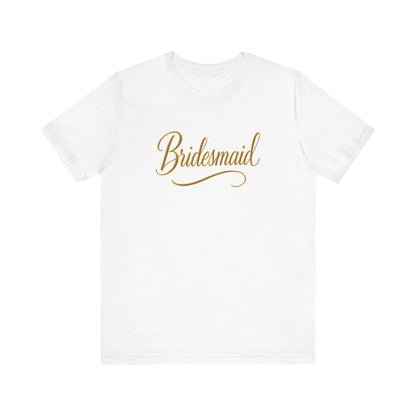 Gold Bridesmaid Tee