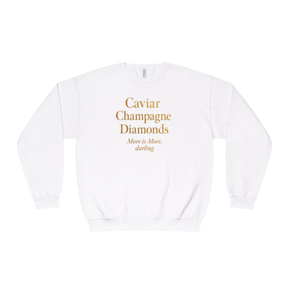 Caviar Champagne  Sweatshirt