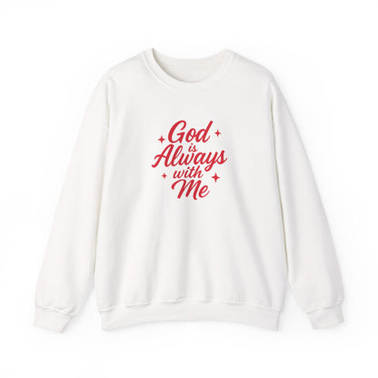 God is Always with Me V2 Sweatshirt