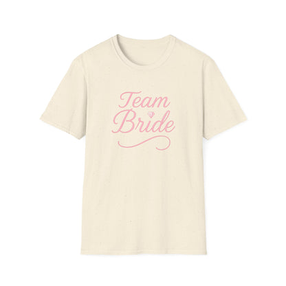 Pink Team Bride Tee