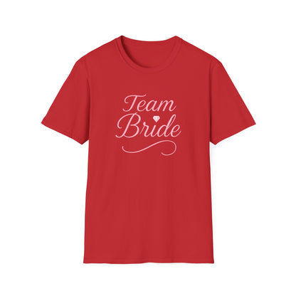 Pink Team Bride Tee