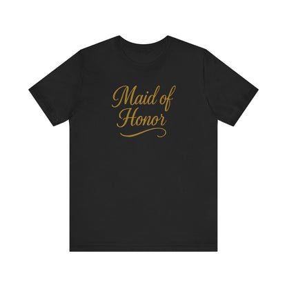 Gold Maid of Honor Tee